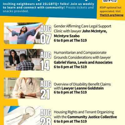 HJH - August Workshop Wednesdays