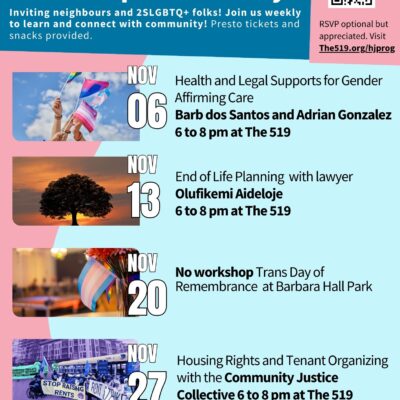 HJH - November Workshops