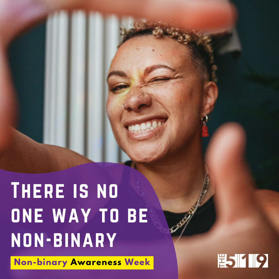 Non-binary Awareness Week - The 519