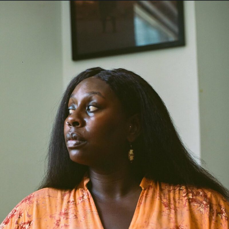 Portrait of artist Casandra Fullwood.