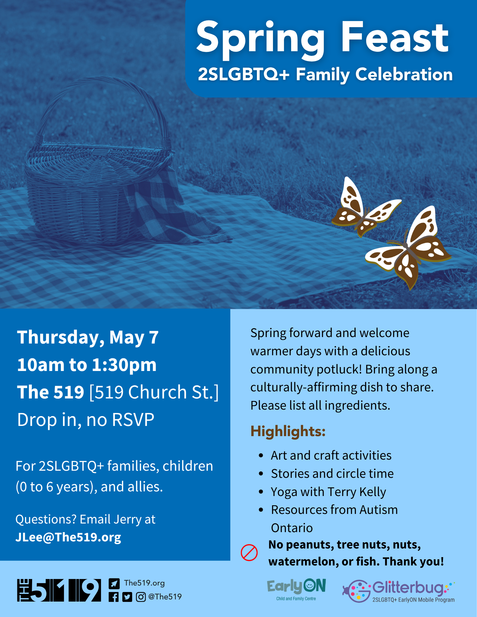 Spring Feast Letters Spring Feast – 2SLGBTQ+ Family Celebration - The 519