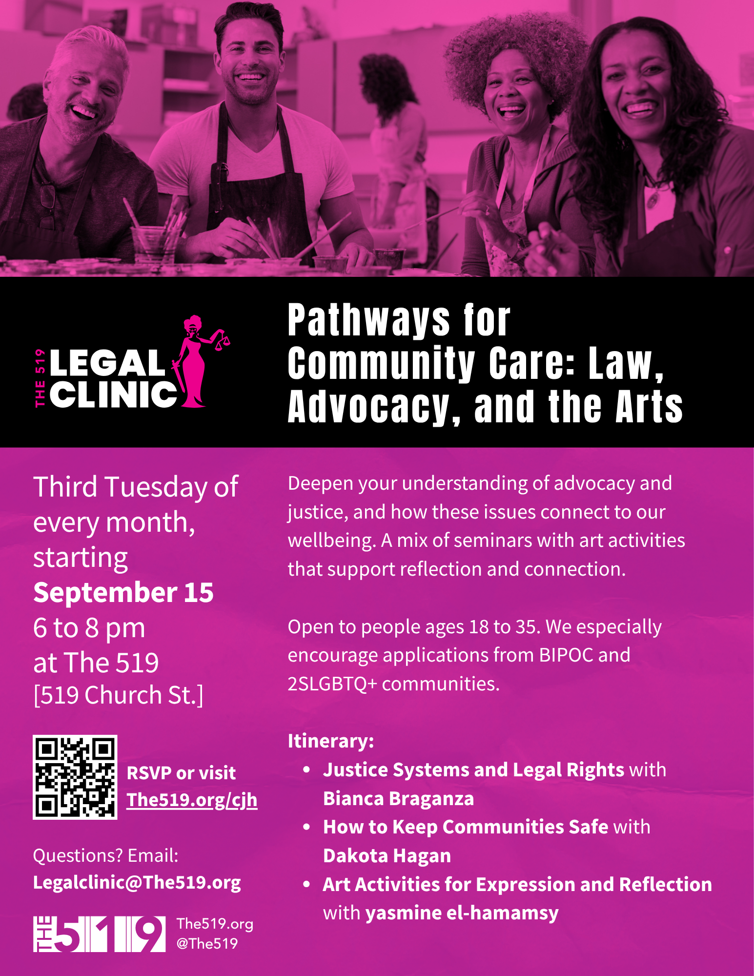 Pathways for Community Care: Law, Advocacy, and the Arts